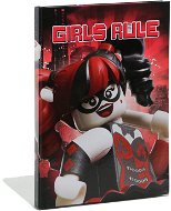 LEGO Batman Movie Napló Harley Quinn/Batgirl - Jegyzetfüzet