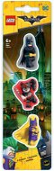LEGO Batman Movie Eraser Set Batman/Batgirl/Harley Quinn - Stationery Set