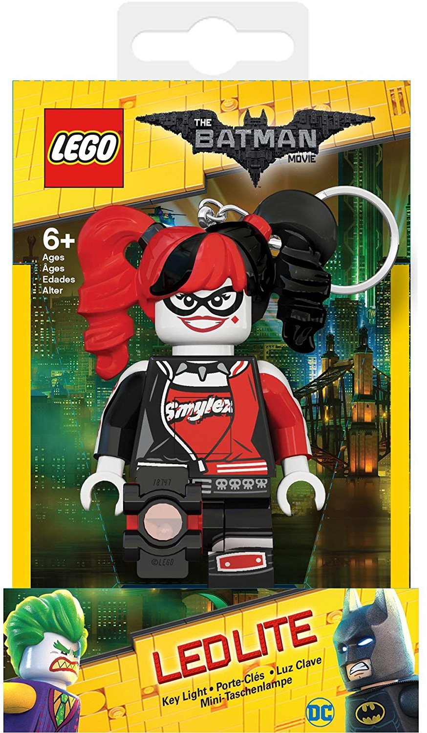 Harley quinn lego discount keychain