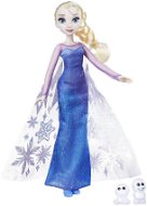 Jégvarázs - Elsa baba csillogó ruhában barátaival - Játékszett