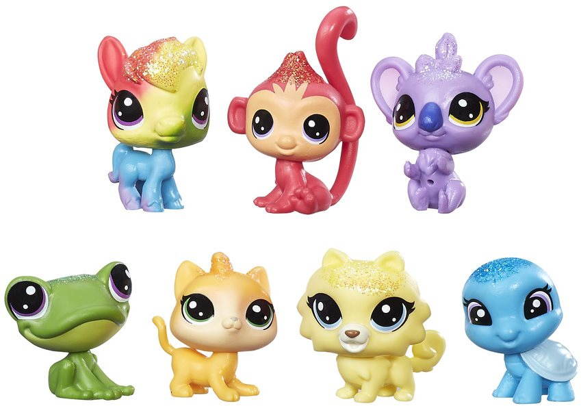 Littlest pet clearance shop rainbow