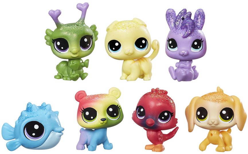 Littlest pet clearance shop rainbow