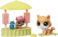 Littlest Pet Shop Plážový bar s 2 zvířátky - Spielset