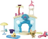 Littlest Pet Shop Splash Park Party with 2 animal figures - Game Set
