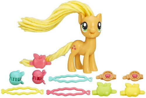My Little Pony Pony with Applejack hairdressing accessories - Game Set - Main image