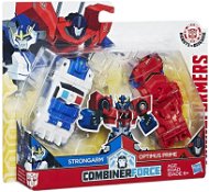 Transformers RID Combiner Force Optimus Prime & Strongarm - Figure