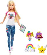 Mattel Barbie Vo svete hier S Emoji - Bábika