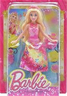 Mattel Barbie Rozprávková súprava – ružová s kvetinami - Bábika