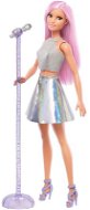 Barbie první povolání - zpěvačka s mikrofonem - Bábika