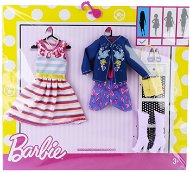 Mattel Barbie Dvojdielna sada odevov - pruhovaná a modrá - Doplnok pre bábiky