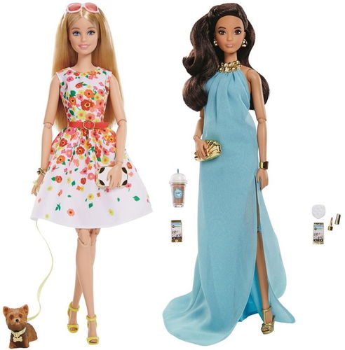 Mattel Barbie Barbie Look - çiçekli beyaz - Bebek - Resim 6
