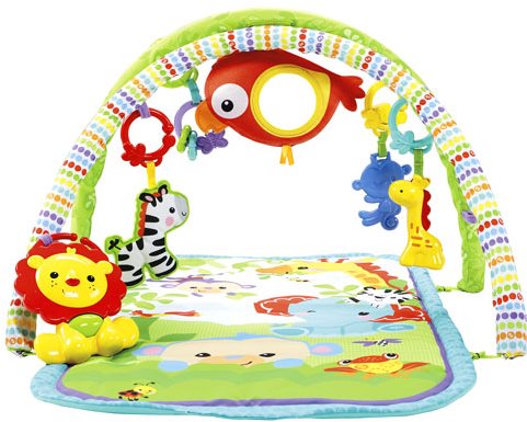 Fisher Price 3-in-1 Rainforest Sensory Baby Gym