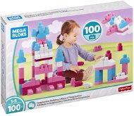 Mega Bloks Ružové stavanie s fantáziou (100) - Stavebnica