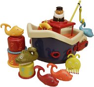 B-Toys Loď s kapitánom Fish & Splish - Hračka do vody