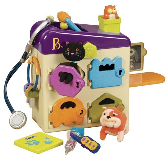 B Toys Veterinary Case Pet Vet Clinic Kids Doctor Kit Alza.cz