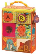 B-Toys ABC Block Party Textile Cubes - Kids’ Building Blocks