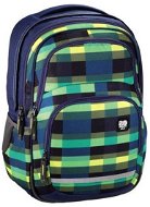 Hama All Out Blaby Summer Check Green - School Backpack