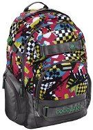CoCaZoo CarryLarry 2 Checkered Bolts - School Backpack