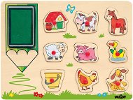 Children’s Stamps Woody Stamps Pets - Razítka pro děti