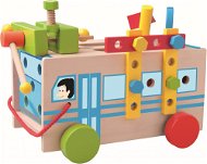 Woody Mounting bus with tools - Children's Tools