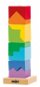 Woody összecsukható torony színes - Toronyépítő