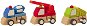 Woody Natahovací autíčko - stavební stroje - Educational Toy