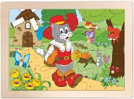 Woody Puzzle  Gestiefelter Kater - Puzzle