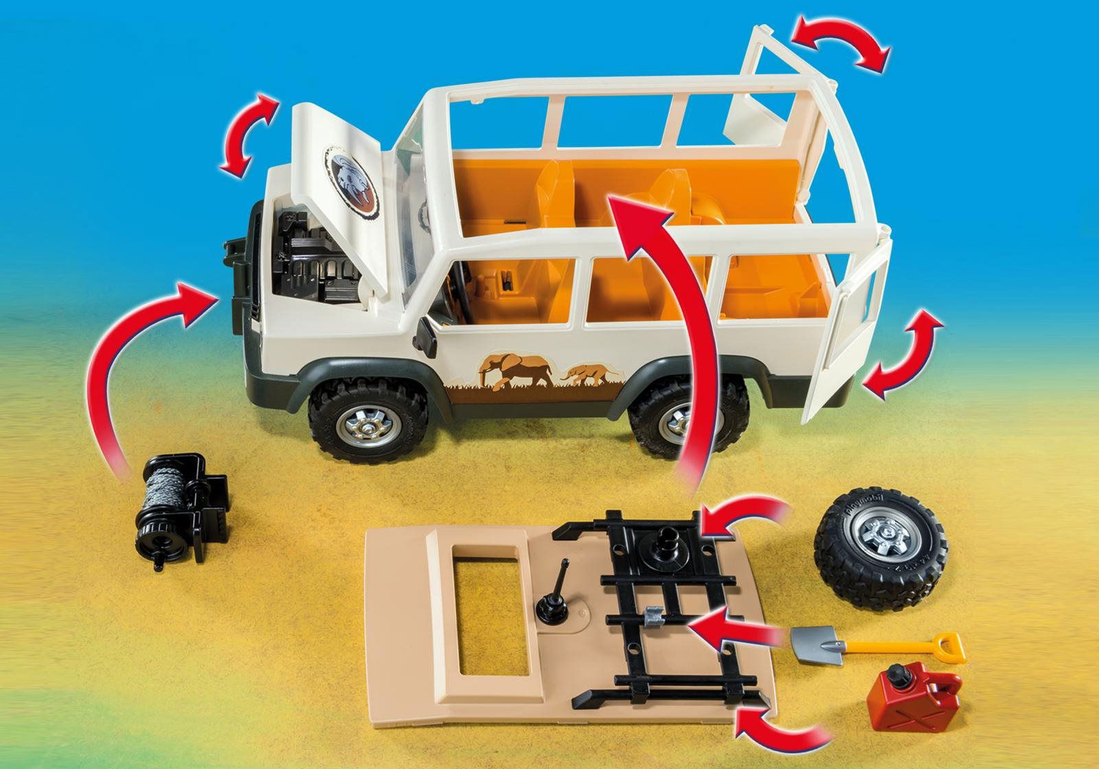 Playmobil 6798 hot sale wildlife safari truck