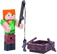 Minecraft Alex mit dem Boot - Figur