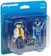 Playmobil 6844 Duo Pack Učiteľ a robot - Figúrky