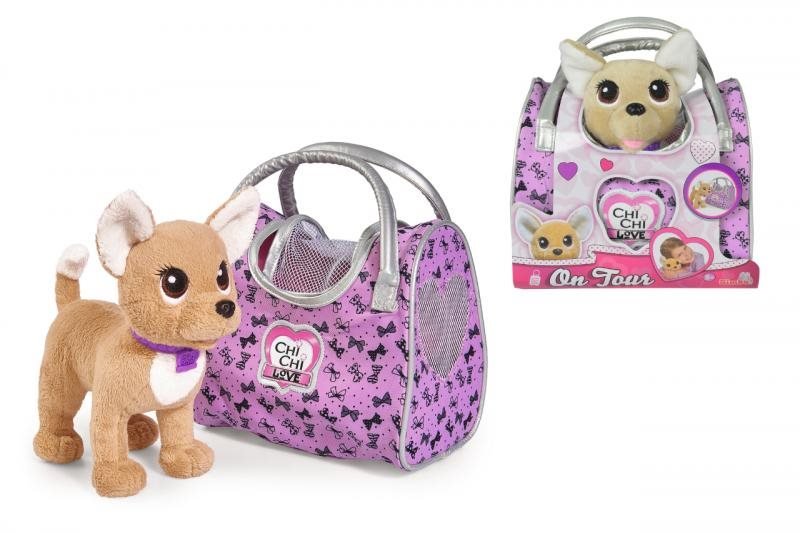 Buy Poochie Girls Plush Handbag- King Charles with Pink Halographic Disco  Dots and Rainbow Applique Online at desertcartZimbabwe