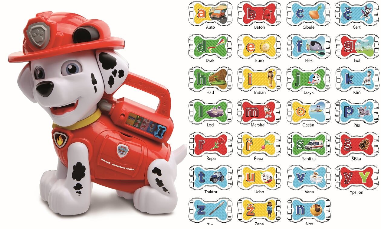 Vtech Marshall Betűfaló kutyus (CZ)