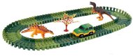 Variable Bahn mit Dinosauriern - Autorennbahn