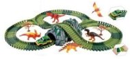 Variable Track with Dinosaurs and Tunnel - Slot Car Track