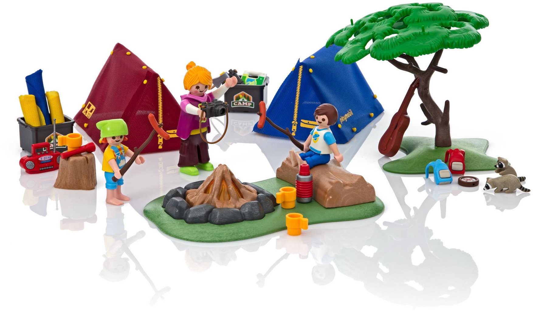 Playmobil camp cheap site 6888