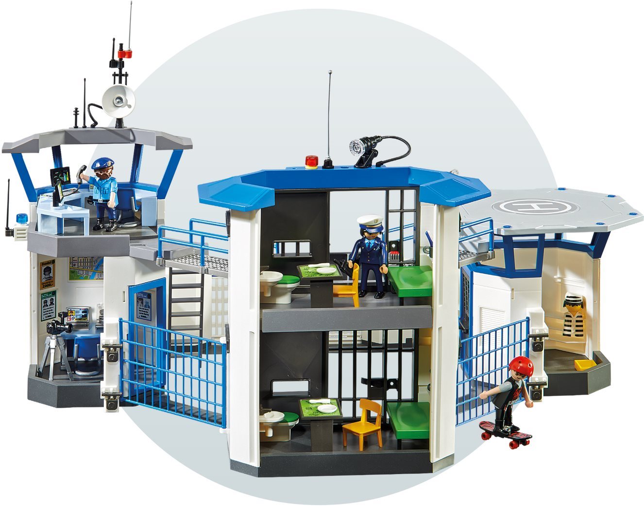 Playmobil city 2024 police station