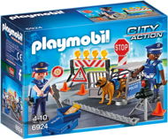 Building Set Playmobil 6924 Police Roadblock - Stavebnice