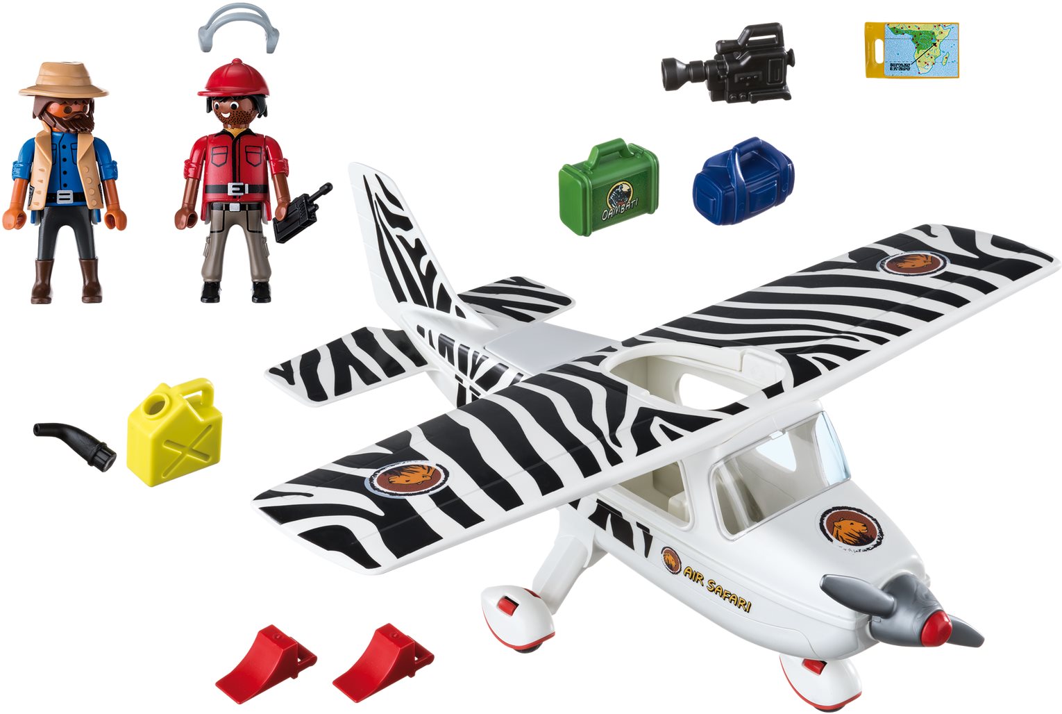 Playmobil cheap plane set