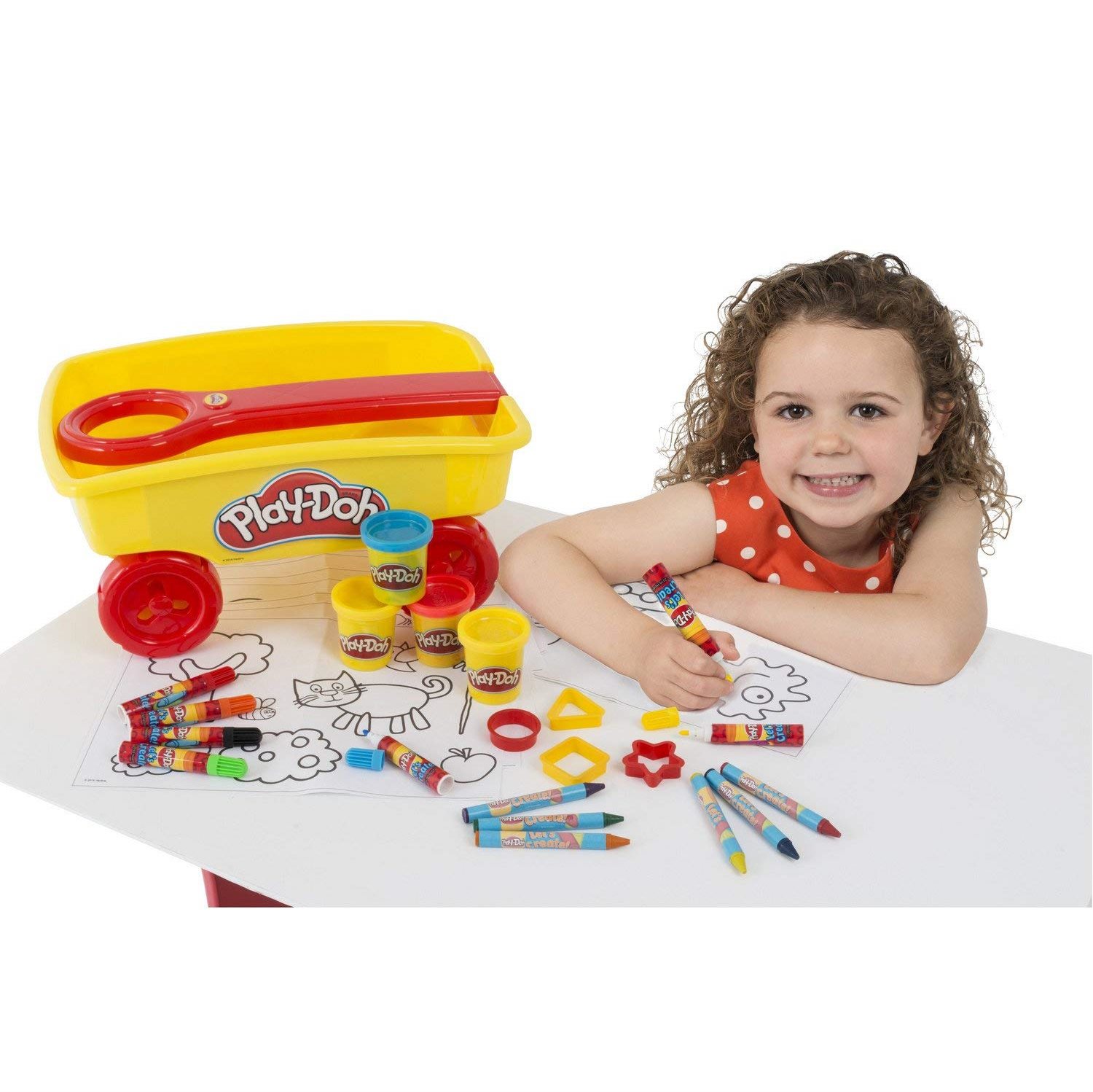 Play doh hot sale trolley