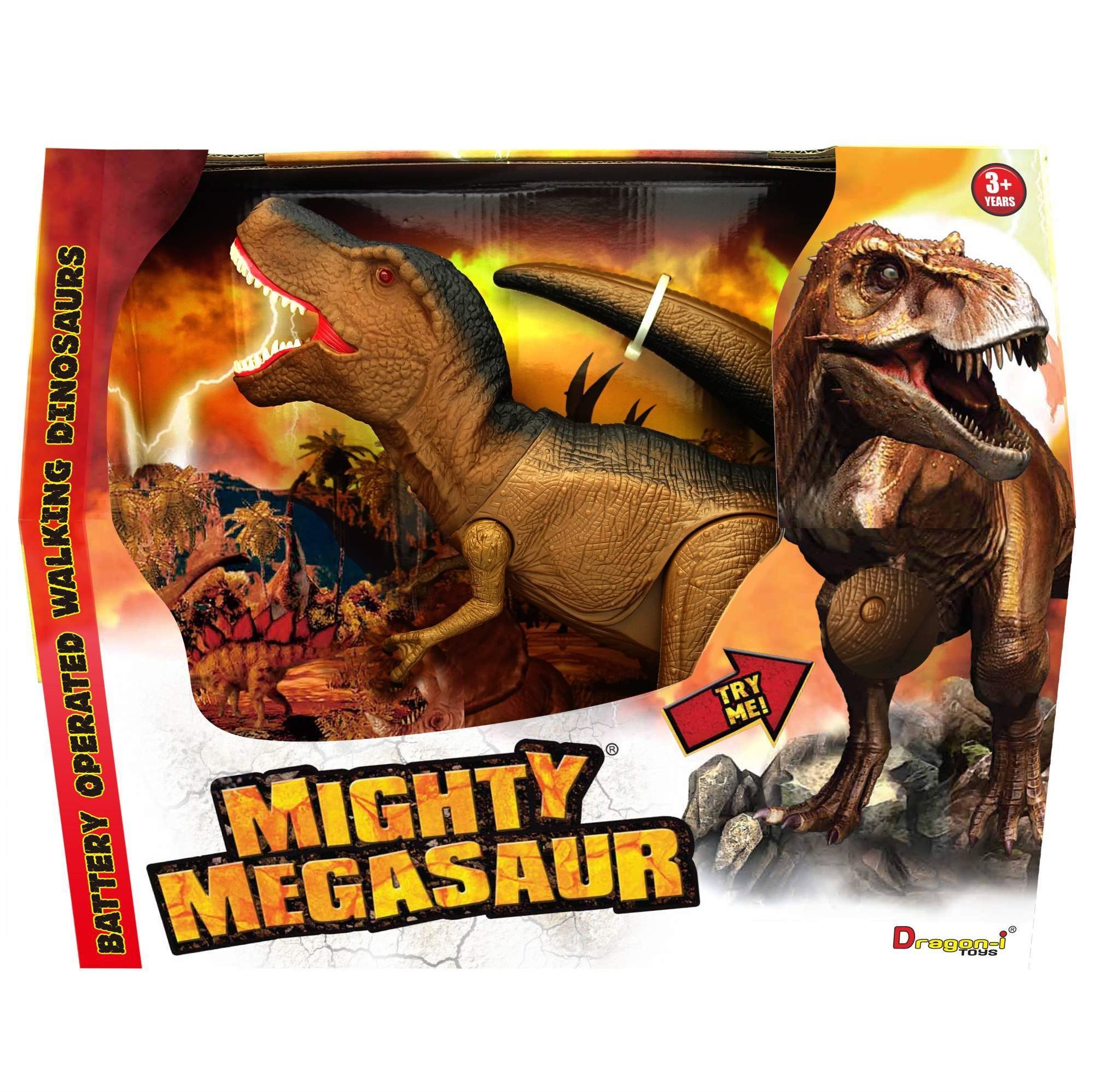 Mighty megasaur hot sale battery operated dinosaur