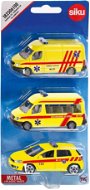 Siku Krankenwagen Satz von 3 Autos CZ - Spielzeugauto-Set