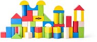 Woody Coloured Blocks, 50 pieces - 2,5cm - Wooden Blocks