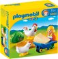 Playmobil 6965 Farmer's Wife with Hens - Building Set