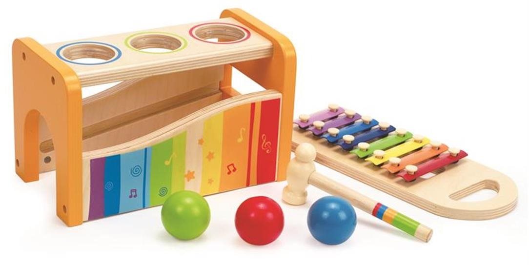 Hape xilofon kalapáccsal