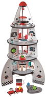 Hape Quadruple Space Rocket - Toy Garage