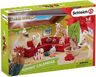 Schleich Adventný kalendár Schleich 2018 – Domáce zvieratá - Herná sada