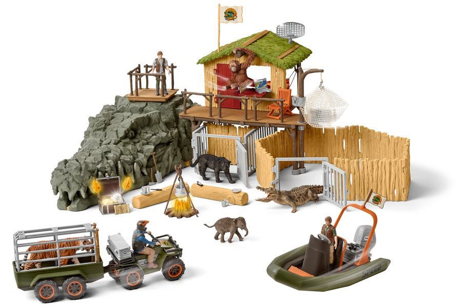 Crocodile jungle cheap research playset