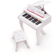 Hape Deluxe piano, biele - Hudobná hračka