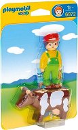Playmobil 6972 Farmer with Cow - Building Set
