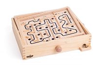 Woody Labyrinth with Tilting Planes with Interchangeable Boards - Board Game
